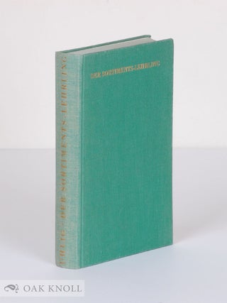 Order Nr. 49605 DER SORTIMENTS-LEHRLING. Friedrich Uhlig