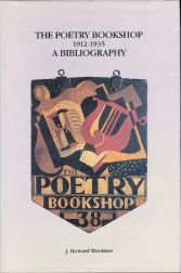 Order Nr. 50295 THE POETRY BOOKSHOP, 1912-1935: A BIBLIOGRAPHY. J. Howard Woolmer.