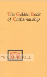 Order Nr. 50493 THE GOLDEN BOOK OF CRAFTSMANSHIP