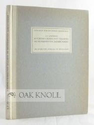 Order Nr. 50655 DIE BUCHDRUCKERKUNST ITALIENS IM SECHZEHNTEN JAHRHUNDERT. A. F Johnson