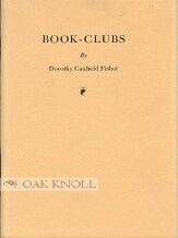 Order Nr. 50822 BOOK-CLUBS. Dorothy Canfield Fisher