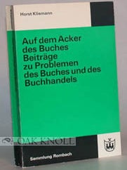 Order Nr. 51294 DER WESTDEUTSCHE BUCHERMARKT. Peter Meyer-Dohm