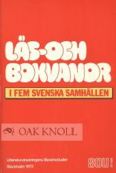Order Nr. 51508 LAS- OCH BOKVANOR I FEM SVENSKA SAMHALLEN. Kai Bjork