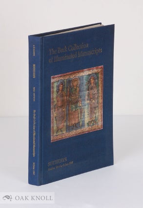 Order Nr. 51761 THE BECK COLLECTION OF ILLUMINATED MANUSCRIPTS