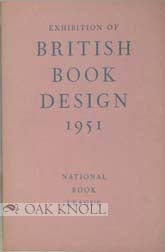 Order Nr. 51788 EXHIBITION OF BRITISH BOOK DESIGN 1951. Harry Carter