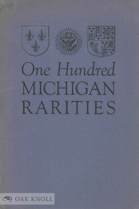 Order Nr. 51799 ONE HUNDRED MICHIGAN RARITIES