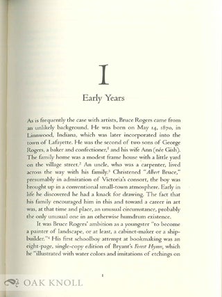 BRUCE ROGERS: AMERICAN TYPOGRAPHER
