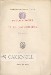 Order Nr. 52034 PUBLICACIONES DE LA UNIVERSIDAD (CATALOGO