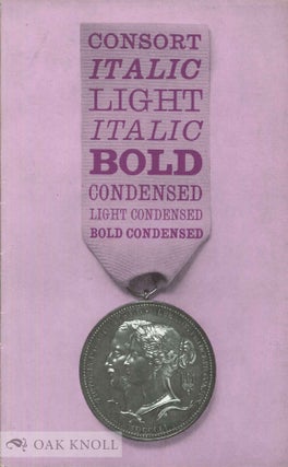 Order Nr. 52918 CONSORT, ITALIC, LIGHT ITALIC, BOLD, CONDENSED, LIGHT CONDENSED. Stephenson Blake