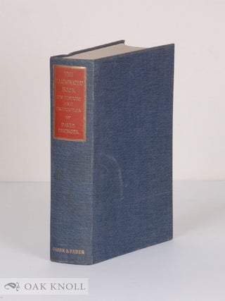 Order Nr. 53617 THE ILLUMINATED BOOK, ITS HISTORY AND PRODUCTION. David Diringer