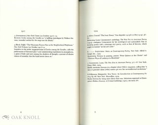 WALLACE STEVENS, AN ANNOTATED SECONDARY BIBLIOGRAPHY.