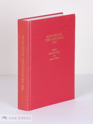 Order Nr. 54347 BOOK PRICES: USED AND RARE. 1996. Edward N. Zempel, Linda A. Verkler