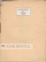 Order Nr. 54487 A BIBLIOGRAPHY OF MISSISSIPPI. Thomas McAdory Owen