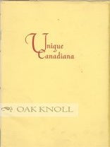 Order Nr. 54573 UNIQUE CANADIANA