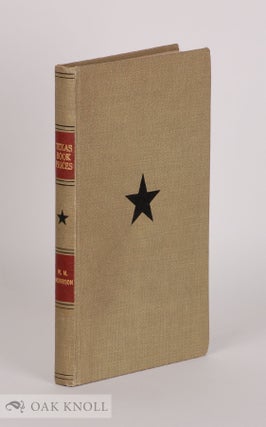 Order Nr. 54620 TEXAS BOOK PRICES ($1.50 TO $4,000