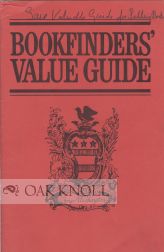 Order Nr. 54637 BOOKFINDERS' VALUE GUIDE. Thomas Page Sullivan