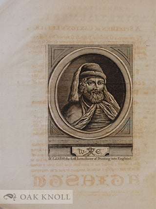 TYPOGRAPHICAL ANTIQUITIES; OR AN HISTORICAL ACCOUNT OF THE ORIGIN AND PROGRESS OF PRINTING IN GREAT BRITAIN AND IRELAND, CONTAINING MEMOIRS OF THE ANCIENT PRINTERS, AND A REGISTER OF BOOKS PRINTED BY THEM FROM THE YEAR 1471 TO THE YEAR 1600. Begun by the late Joseph Ames, F.R. and A.SS., and Secretary the Society of Antiquaries. Considerably augmented, both in the Memoir and in the number of books, by William Herbert...Volume III.