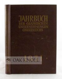 Order Nr. 55169 JAHRBUCH DER GRAPHISCHEN UNTERNEHMUNGEN OSTERREICHS