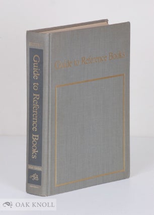 Order Nr. 55453 GUIDE TO REFERENCE BOOKS. Eugene P. Sheehy