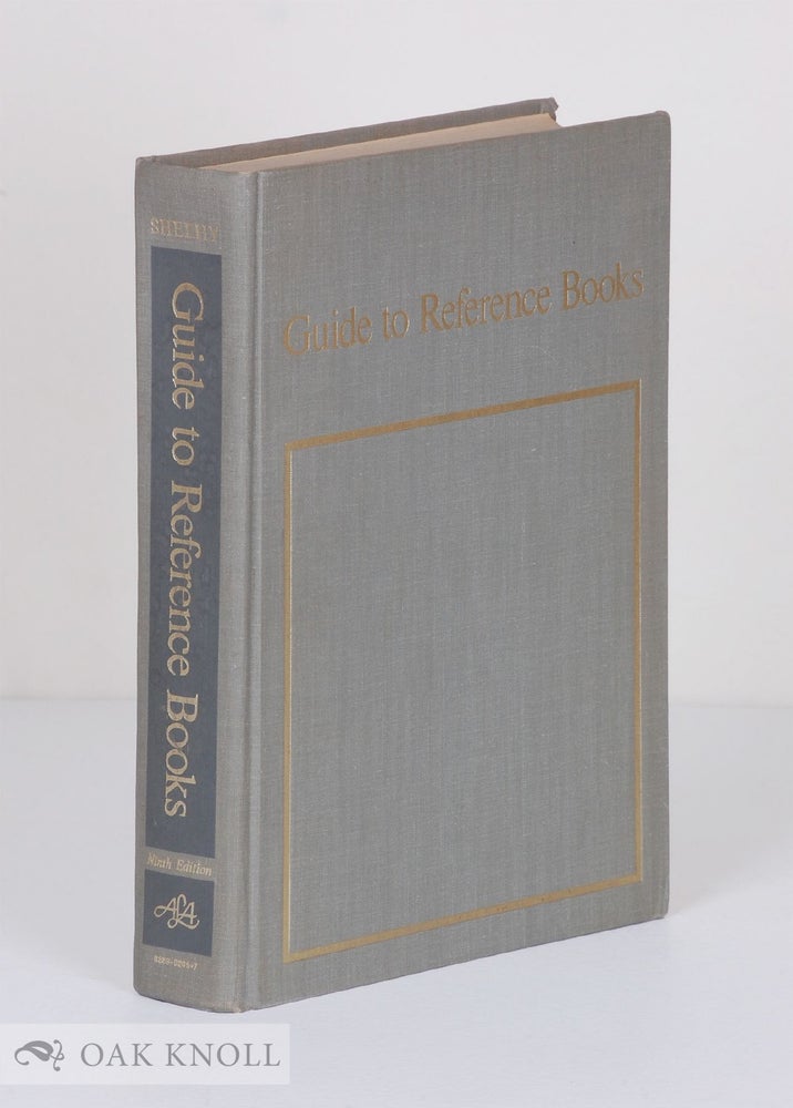 Order Nr. 55453 GUIDE TO REFERENCE BOOKS. Eugene P. Sheehy.