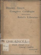 Order Nr. 56260 A COMPLETE CATALOGUE OF BOOKS