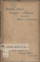Order Nr. 56260 A COMPLETE CATALOGUE OF BOOKS