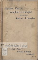 Order Nr. 56261 A COMPLETE CATALOGUE OF BOOKS