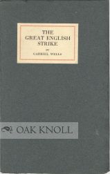 Order Nr. 56576 THE GREAT ENGLISH STRIKE. Gabriel Wells.