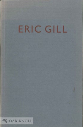Order Nr. 56923 ERIC GILL 1882-1940