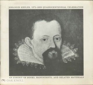 Order Nr. 57295 JOHANNES KEPLER, 1571-1630 QUADRICENTENNIAL CELEBRATION