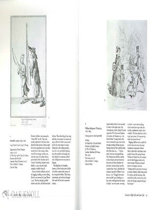 LONDON, HIGH LIFE & LOW LIFE AS SEEN BY ROWLANDSON, CRUIKSHANK & OTHERS.