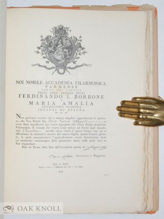 COMPENDIOSA BIBLIOGRAFIA DI EDIZIONI BODONIANE
