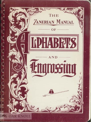 Order Nr. 58951 THE ZANERIAN MANUAL OF ALPHABETS AND ENGROSSING