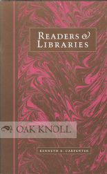 Order Nr. 58974 READERS & LIBRARIES. Kenneth E. Carpenter