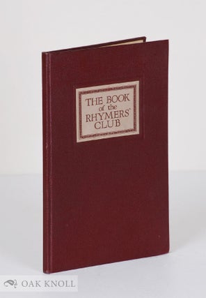 Order Nr. 60224 THE BOOK OF THE RHYMERS' CLUB