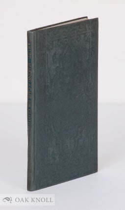 Order Nr. 60661 MAKING A CASE FOR CLOTH, PUBLISHERS' CLOTH CASE BINDINGS 1830-1900