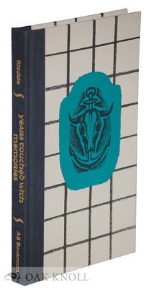 Order Nr. 60949 YEARS TOUCHED WITH MEMORIES. Ward Ritchie
