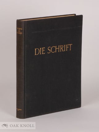 Order Nr. 61077 DIE SCHRIFT, ATLAS DER SCHRIFTFORMEN DES ABENDLANDES VOM ALTERTUM BIS ZUM AUSGANG...