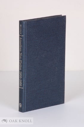 Order Nr. 61190 AMERICAN NON-FICTION, 1900-1950. May Brodbeck, Walter Metzger, James Gray
