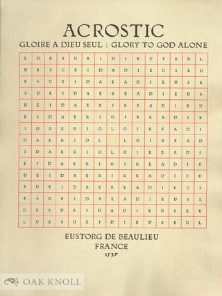 SHAPED POETRY.