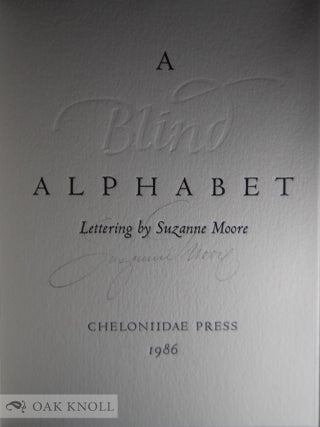 A BLIND ALPHABET.