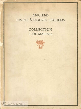 Order Nr. 62235 CATALOGUE D'UNE COLLECTION D'ANCIENS LIVRES À FIGURES ITALIENS APPARTENANT À...