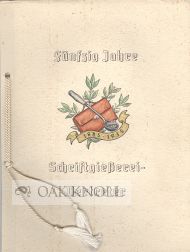 Order Nr. 63200 ANSPRACHE AN HERRN FRANZ LAVER MORITZ ANLÄßLICH DER FEIER SEINES FÜNFZIGJÄHRIGEN JUBILÄUMS A, 1. APRIL 1935.