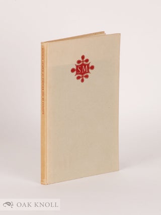 Order Nr. 63229 A HANDLIST OF THE WRITINGS OF STANLEY MORISON. John Carter