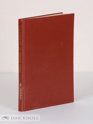Order Nr. 63270 SELECTIVE AND CRITICAL BIBLIOGRAPHY OF HORACE MANN. Bert J. Loewenberg