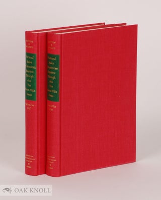 Order Nr. 63367 NATIONAL INDEX OF AMERICAN IMPRINTS THROUGH 1800, THE SHORT TITLE. Clifford K....