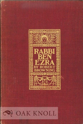 Order Nr. 63566 RABBI BEN EZRA. Robert Browning