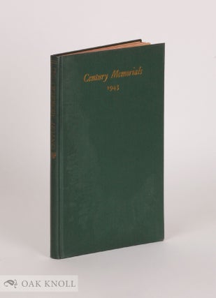 Order Nr. 63627 CENTURY MEMORIALS, 1943