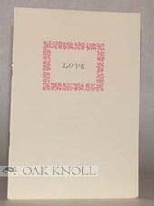 Order Nr. 63794 LOVE (EXCERPTS FROM THE 1842 EDITION OF THE ENCYCLOPEDIA BRITANNICA