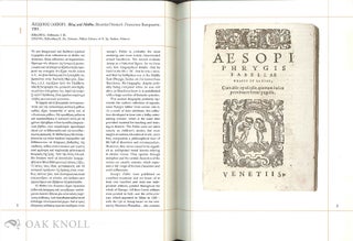 GREEK PHILOSOPHICAL EDITIONS IN THE FIRST CENTURY OF PRINTING.